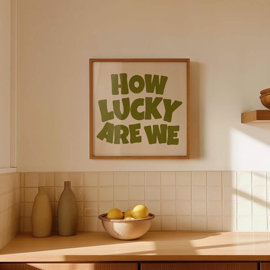 How Lucky Are We, Retro Western Poster - Image 3