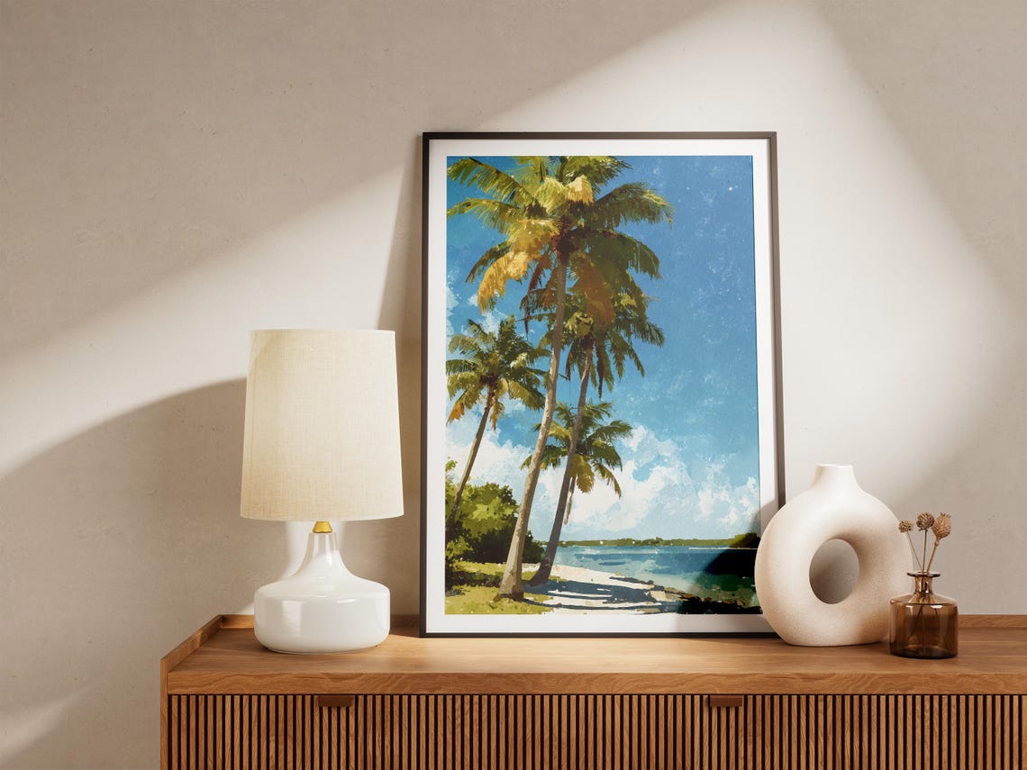 Biscayne National Park Florida Keys Palm Beach Travel Poster - Image 4