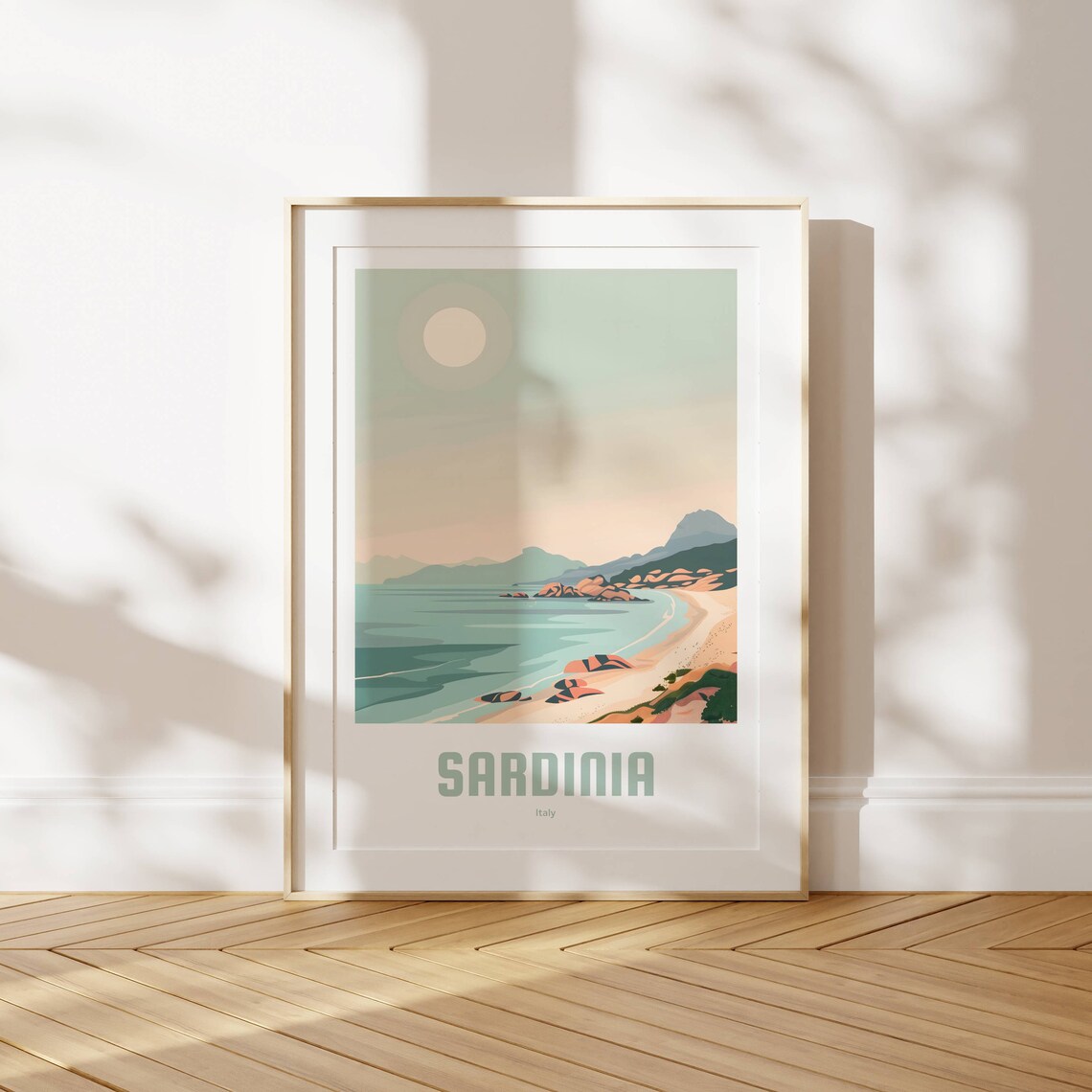 Sardinia Vintage Travel Poster, Retro Wall Art - Image 2