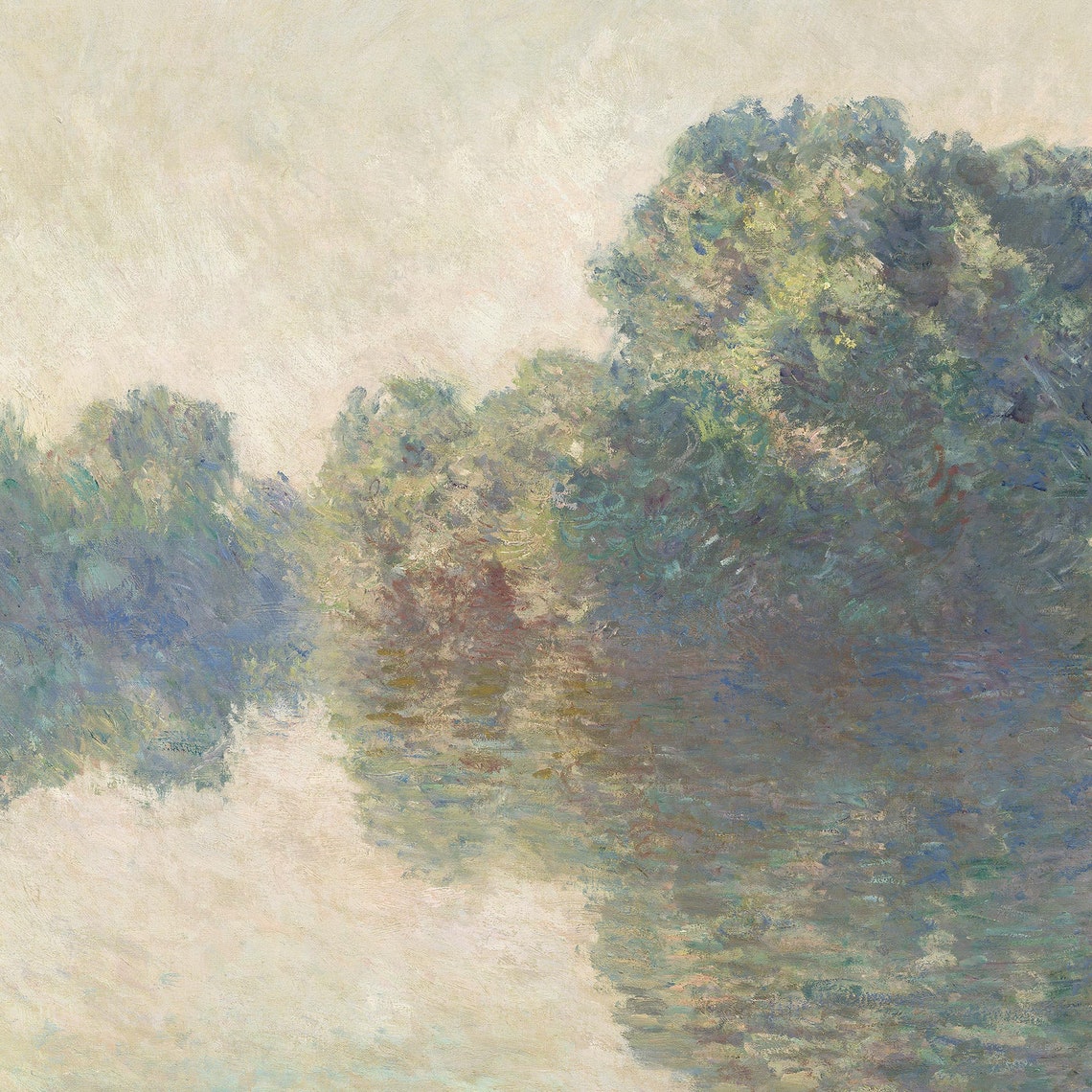 The Seine at Giverny, Claude Monet Poster Print - Image 3