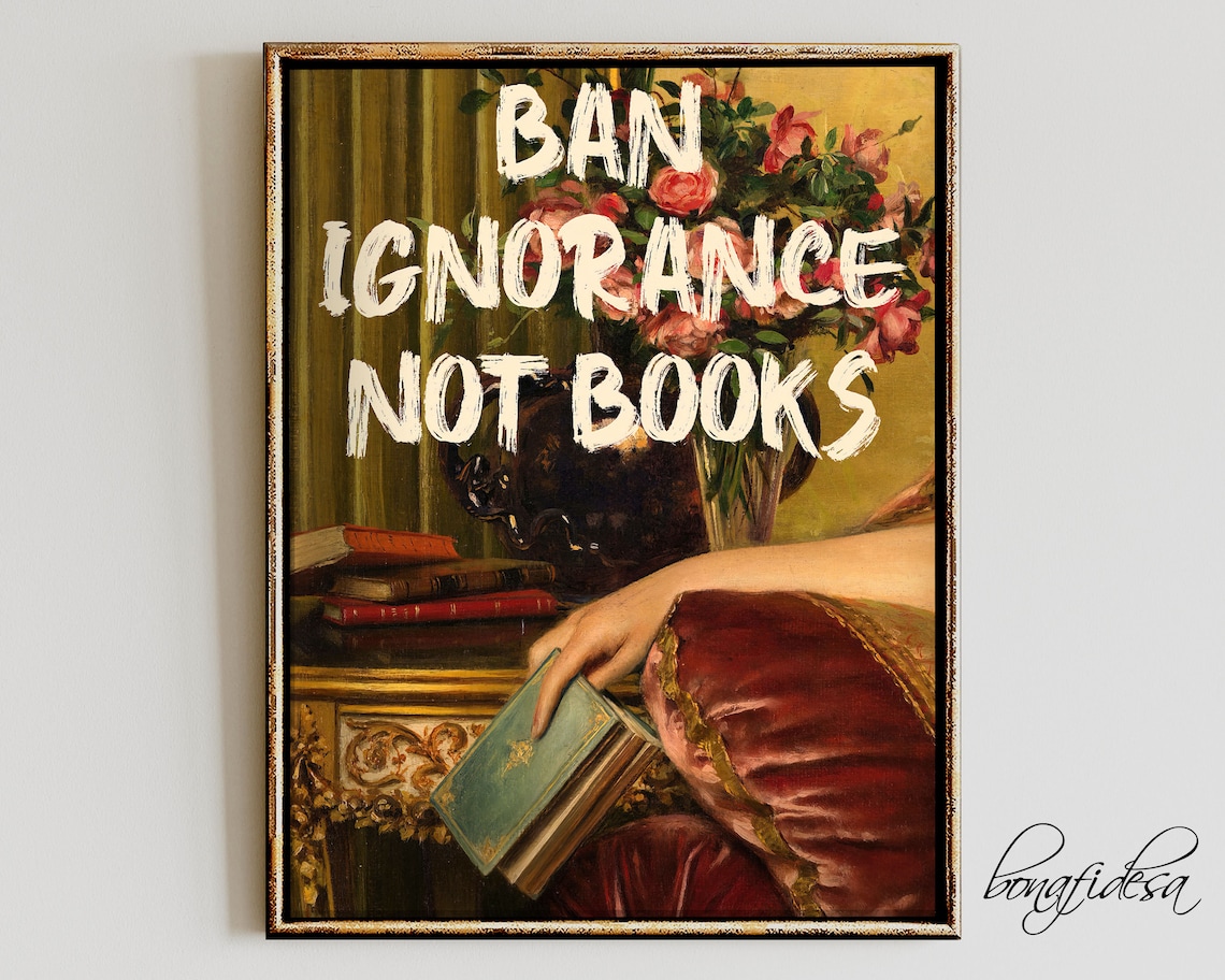 Library Decor, Antique Baroque Portrait Art Print