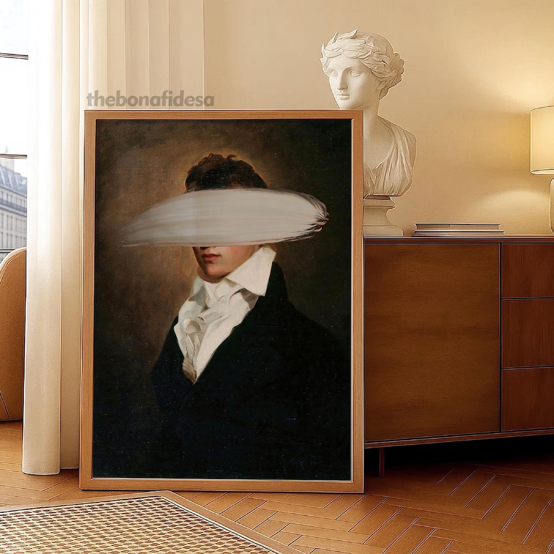 Baroque Style Surreal Renaissance Men Art Print