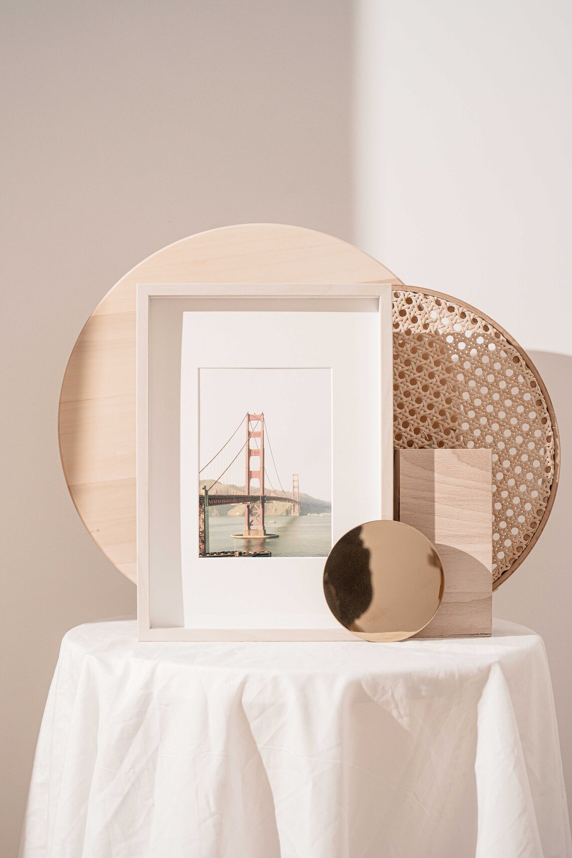 San Francisco Bridge Modern Minimalist Art Print - Image 3