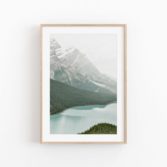 Canada Nature Print, Modern Minimalist Poster