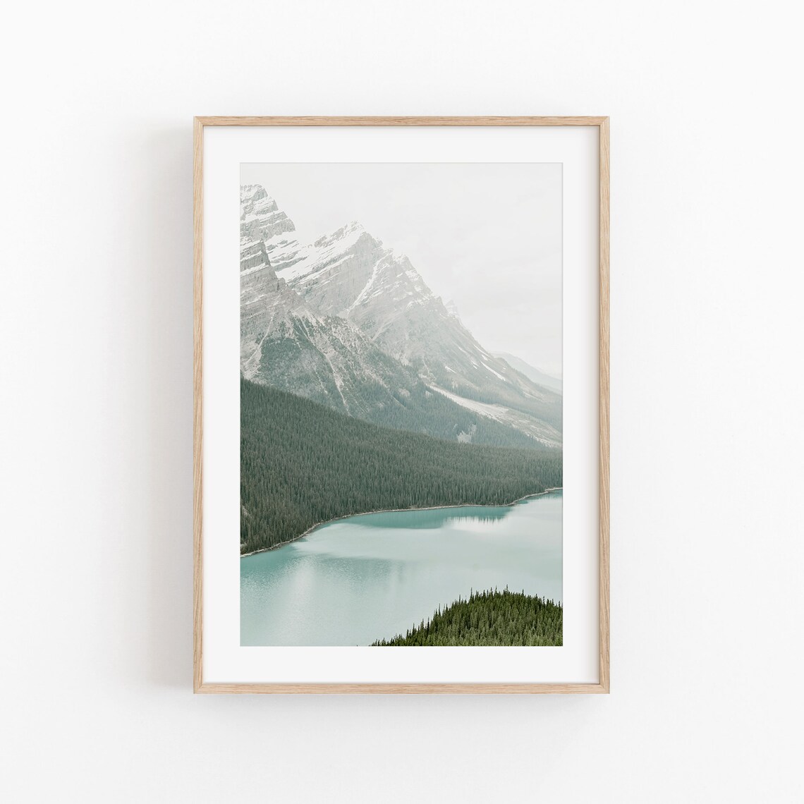 Canada Nature Print, Modern Minimalist Poster