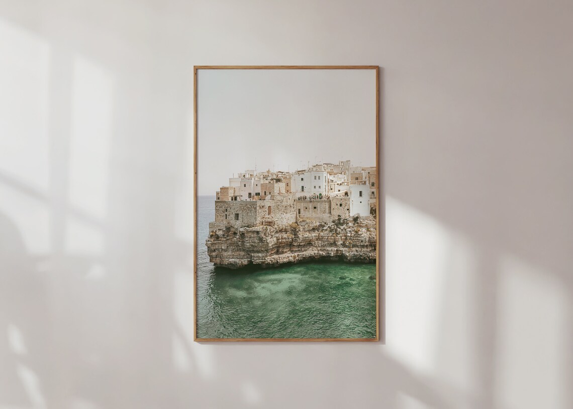Naxos Greece Cityscape Photo, Coastal Travel Poster - Image 3