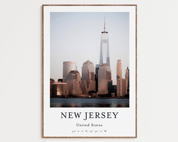 New Jersey State House Art Print, New Jersey Poster