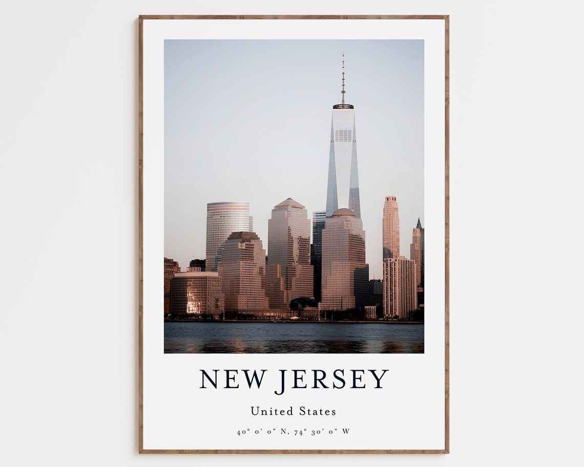 New Jersey State House Art Print, New Jersey Poster