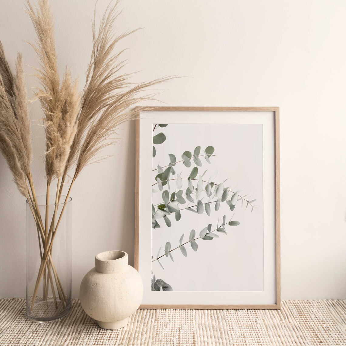 Eucalyptus Print, Modern Minimalist Art Print - Image 2