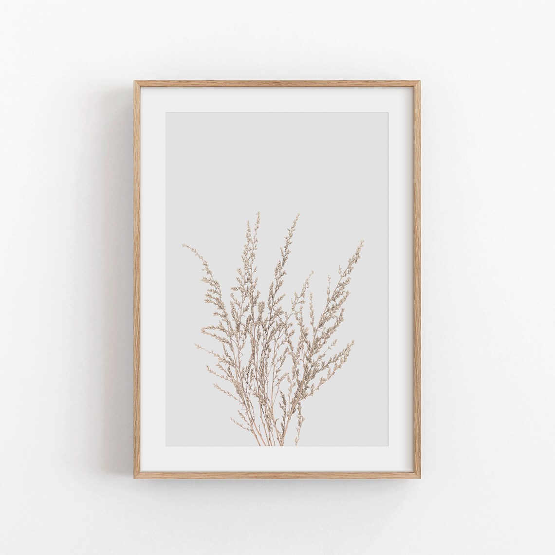 Wild Grass Poster, Farmhouse Botanical Decor