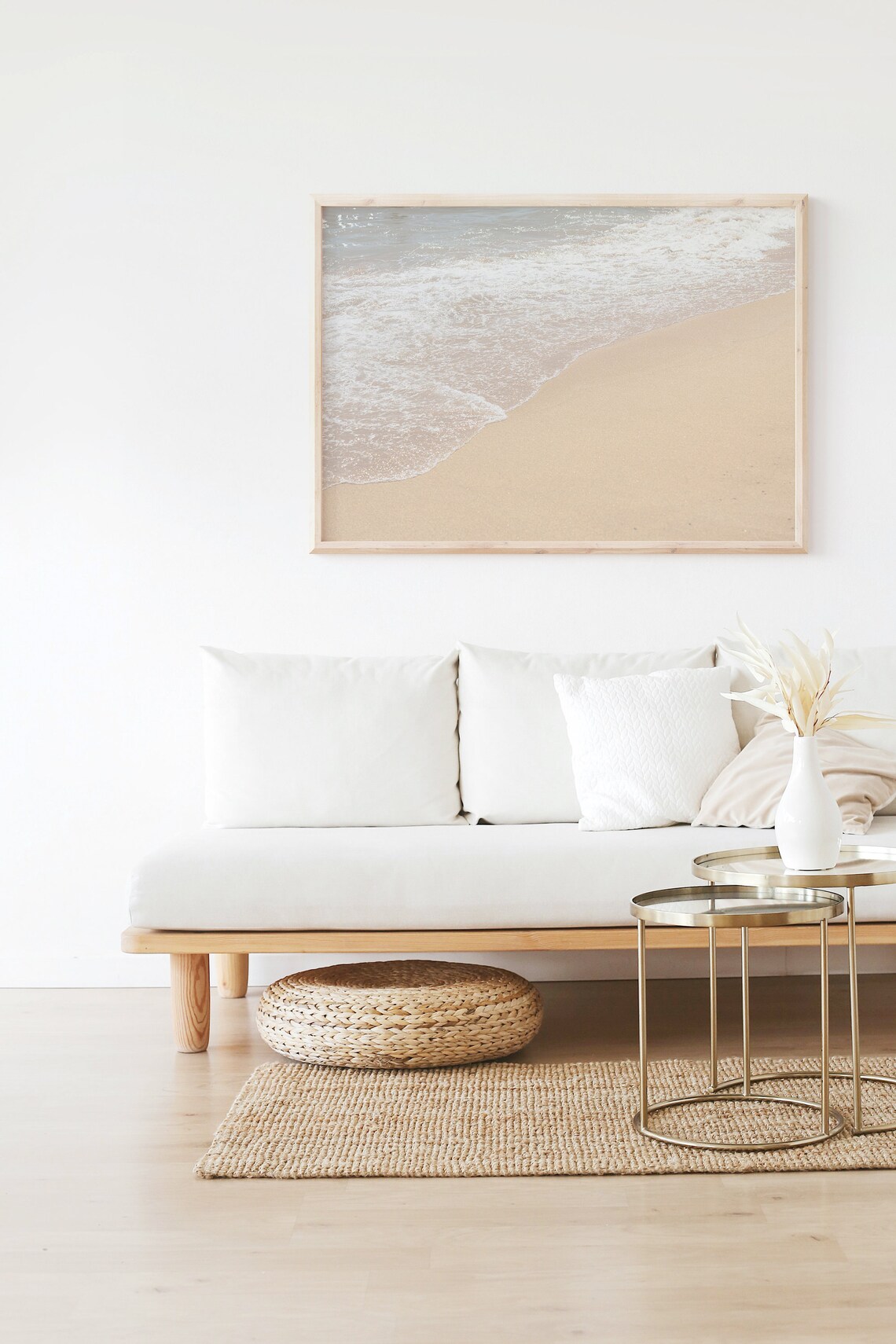 Beach Print, Coastal Seashore Wall Art Print - Image 2
