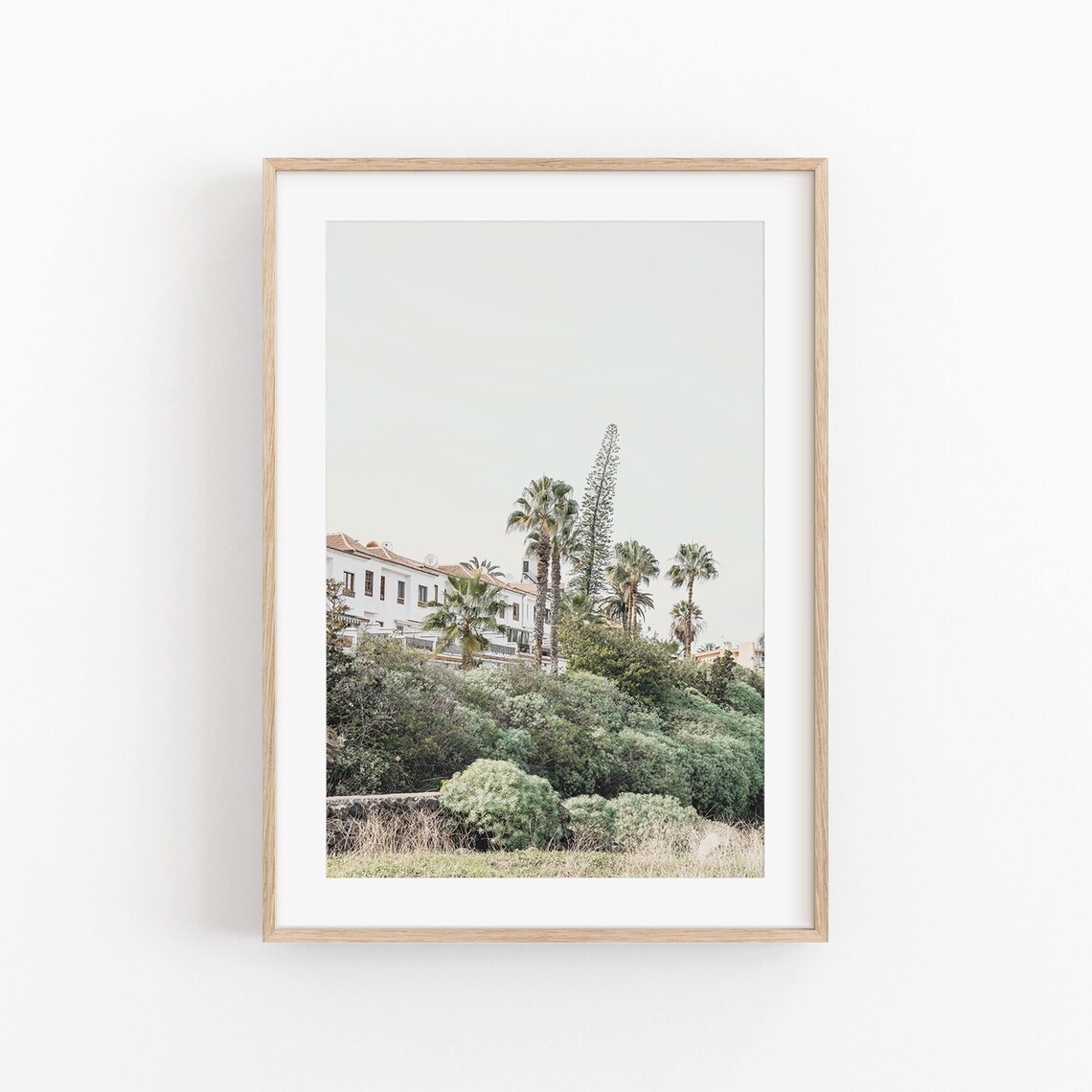 Spain City Print, Canary Islands Travel Poster
