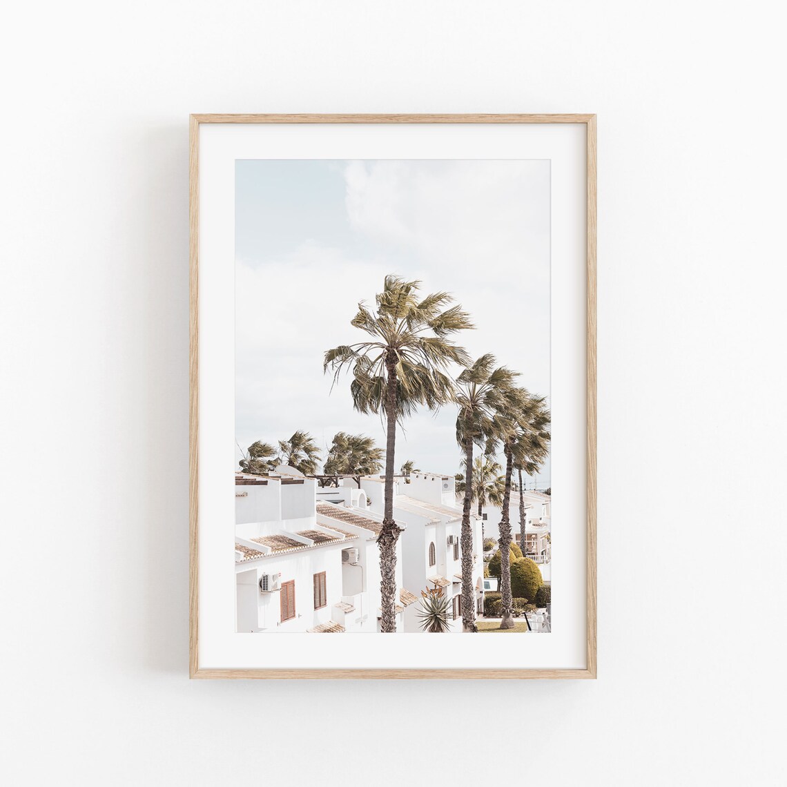Valencia Spain City Landscape Travel Poster