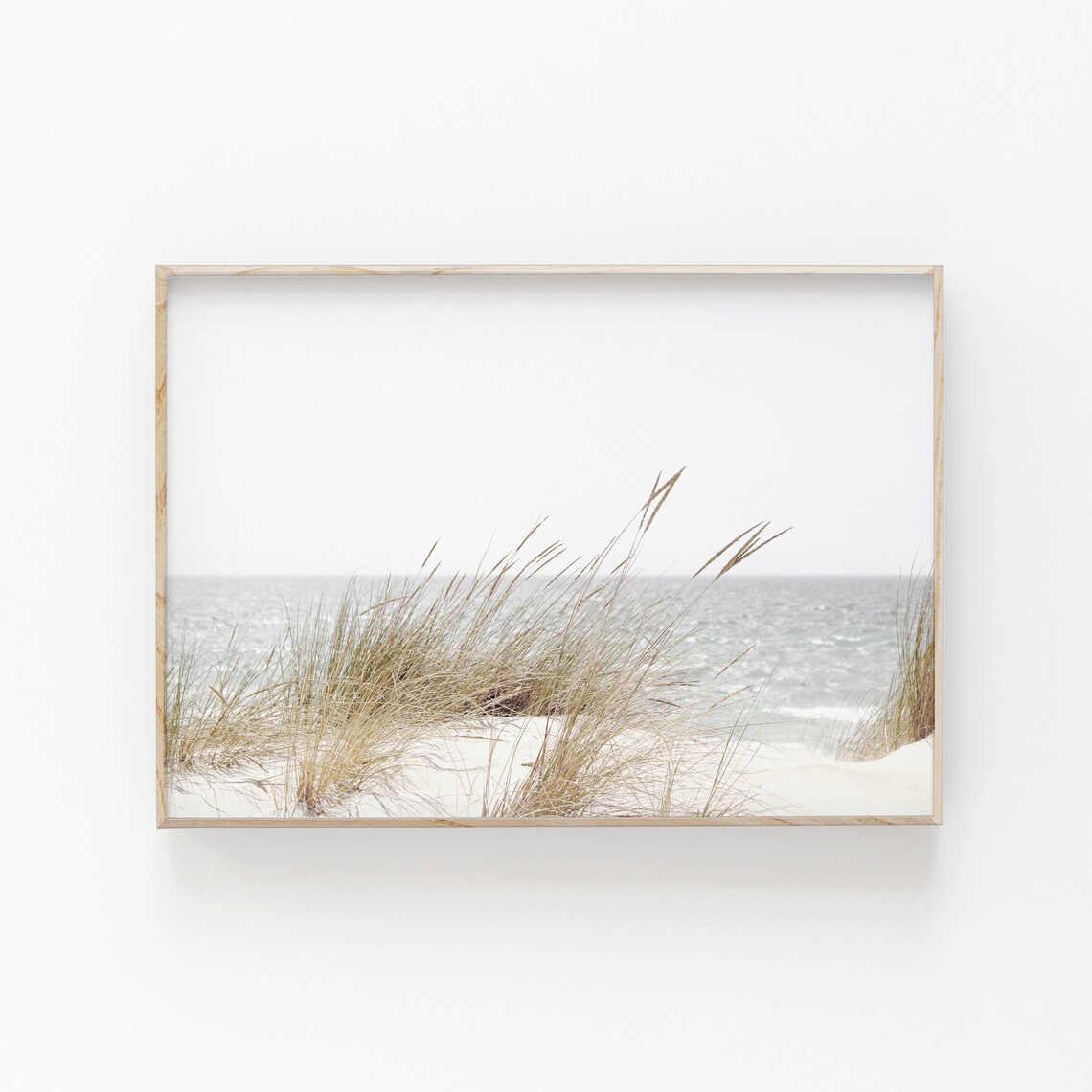 Farmhouse Pampas Grass Botanical Art Print, Boho - Image 2