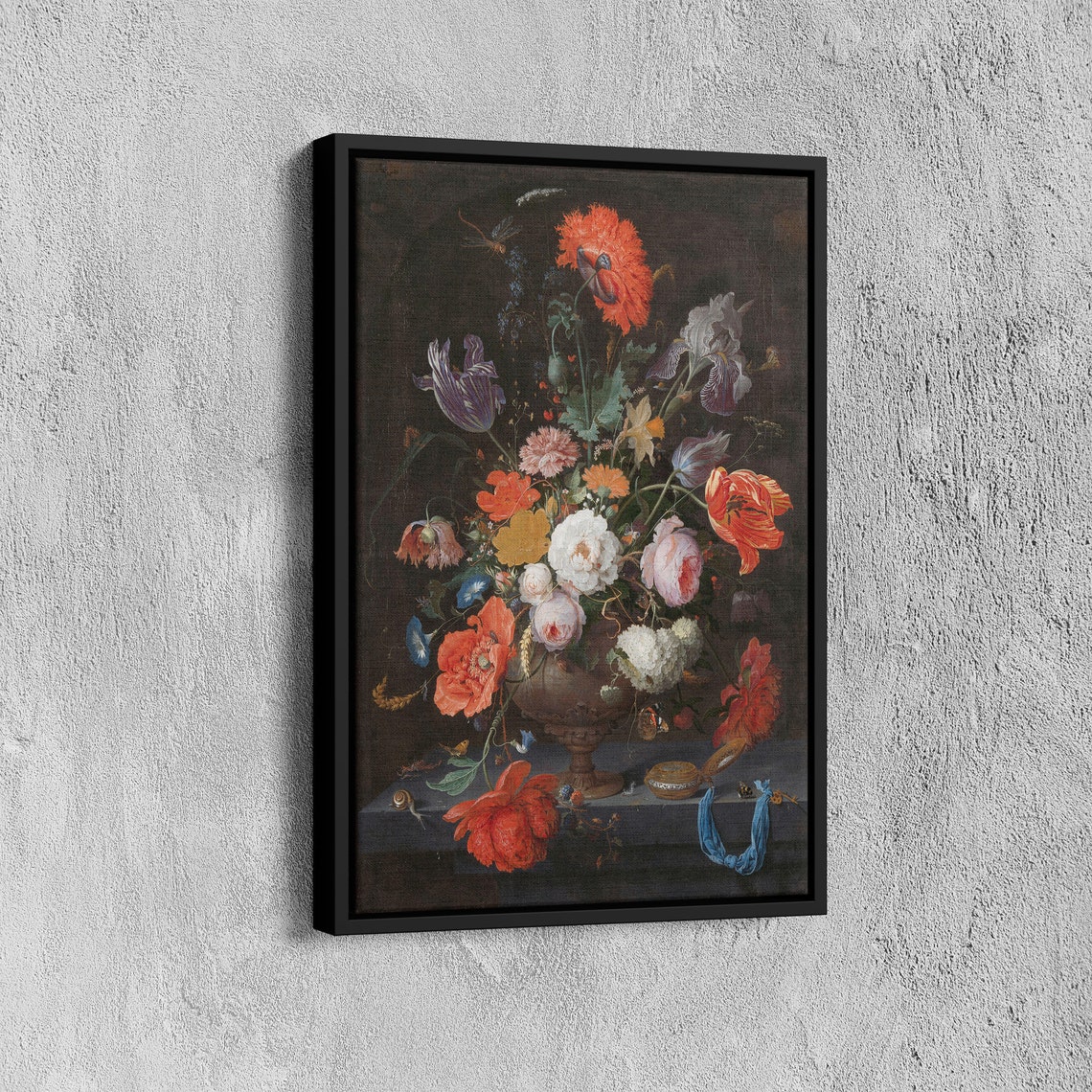 Abraham Mignon Dutch Baroque Floral Bouquet Vase Still Life Poster - Image 7