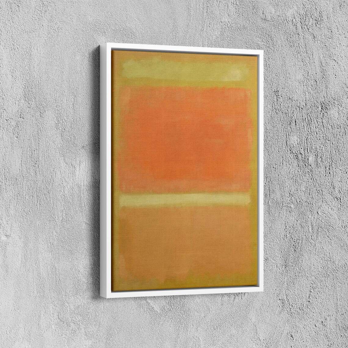 Mark Rothko Yellow Orange Color Field Warm Abstract Art Poster - Image 6