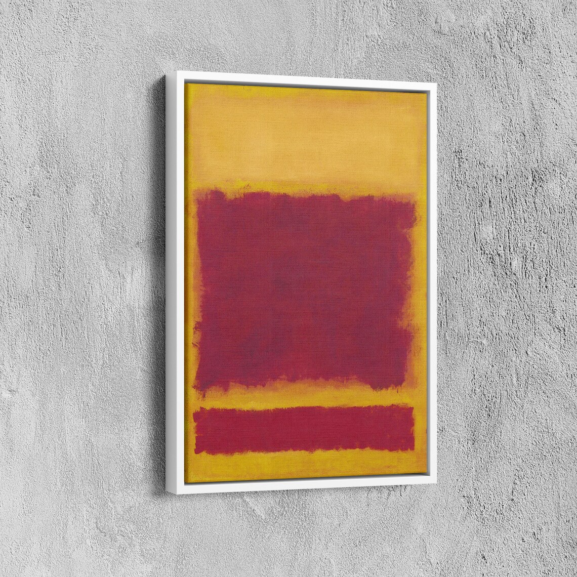 Mark Rothko Orange Over Red Poster Mark Rothko Exhibition Poster Expressionism Art Rothko Reproduction Art Mark Rothko Glass - Image 6