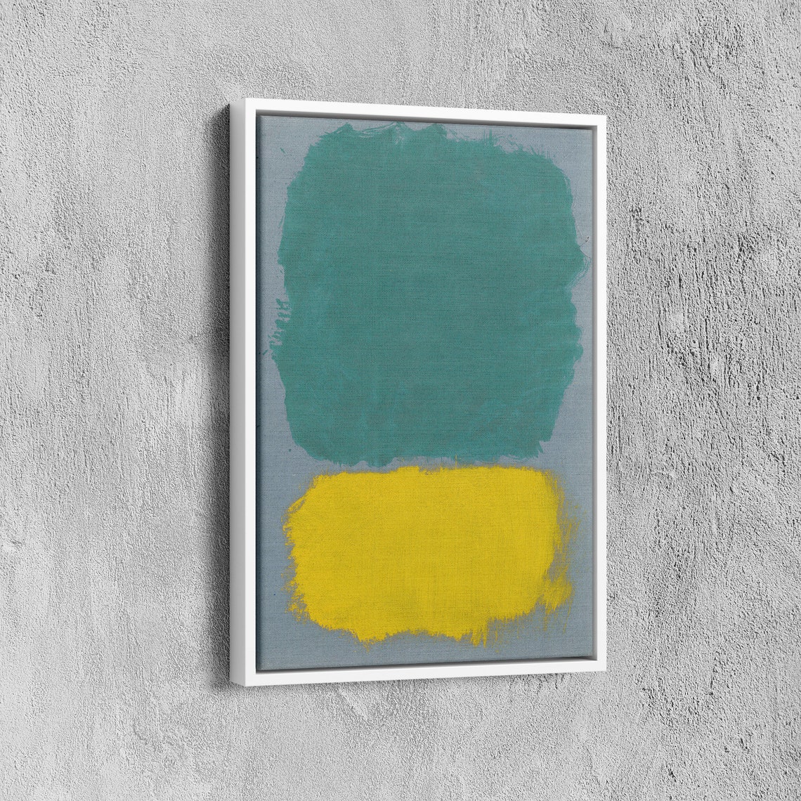 Mark Rothko Green And Yellow Poster Mark Rothko Extra Large Print Exhibition Poster Expressionism Art Rothko Reproduction Art - Image 6