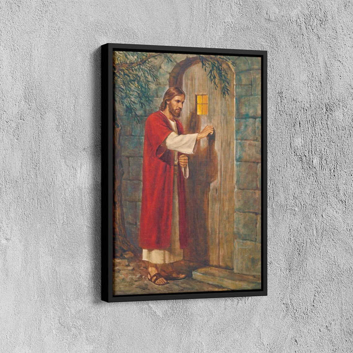 Jesus Christ Knocking at the Door Art Print - Image 7