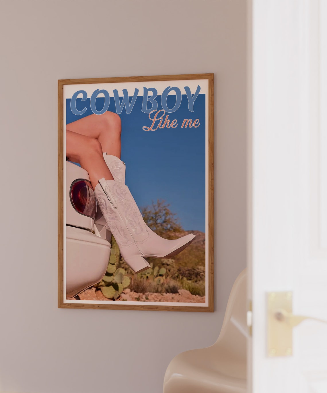 Cowboy Like Me Poster Taylor Trendy Prints Girls Dorm Room Decor Prints Cowgirl Wall Art Swiftie Evermore Album Poster