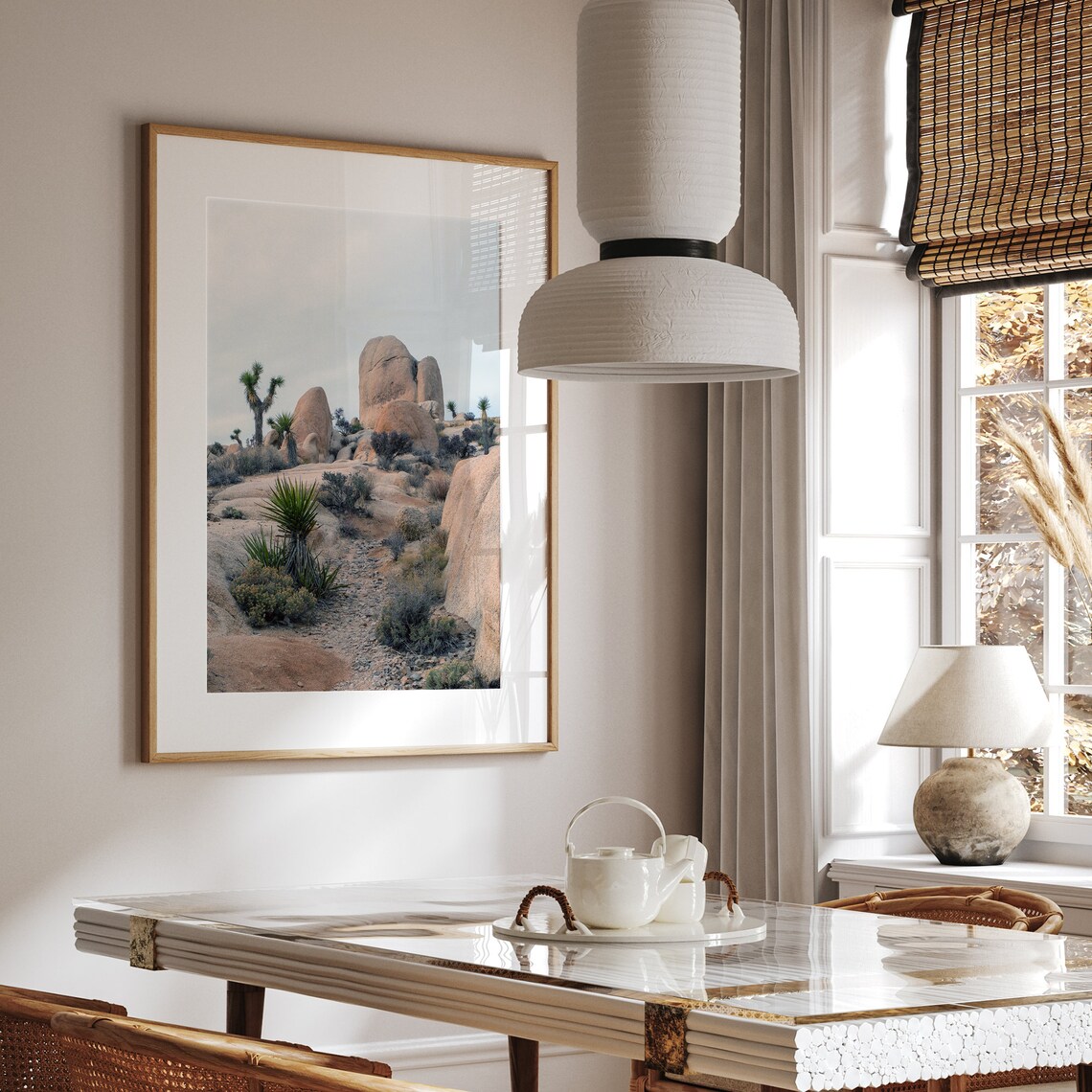 Joshua Tree Park Desert Art Print, California - Image 4