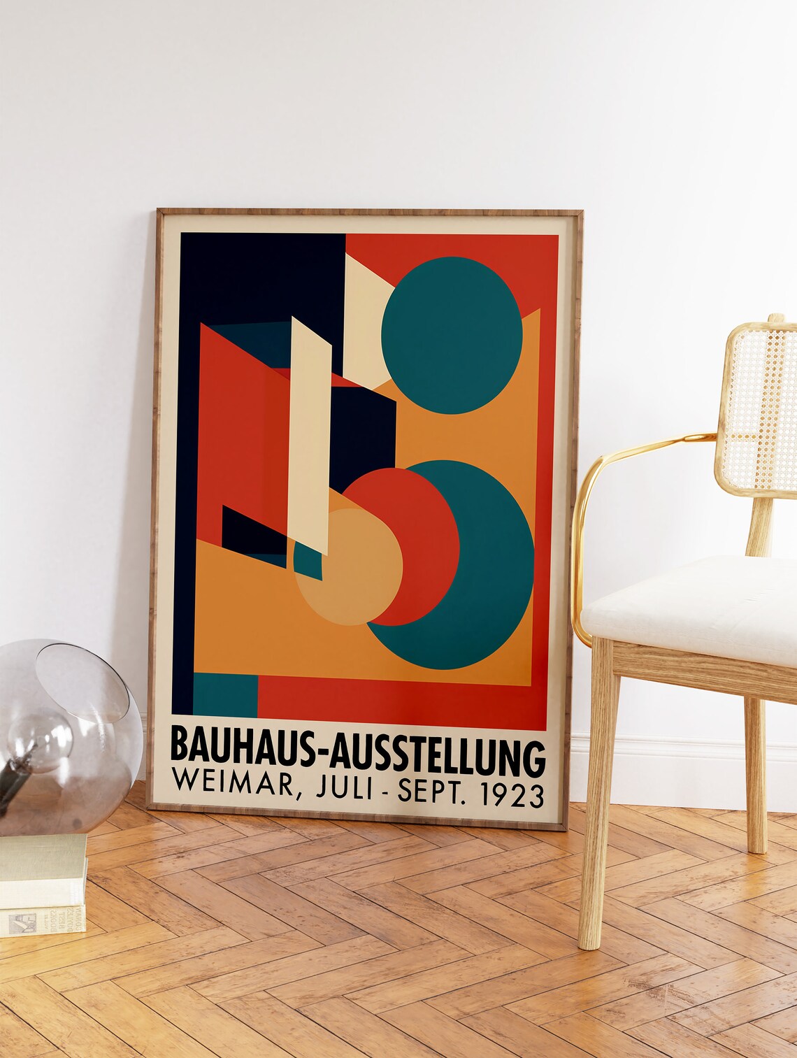 Bauhaus Retro Abstract Graphic Poster Art Print - Image 2