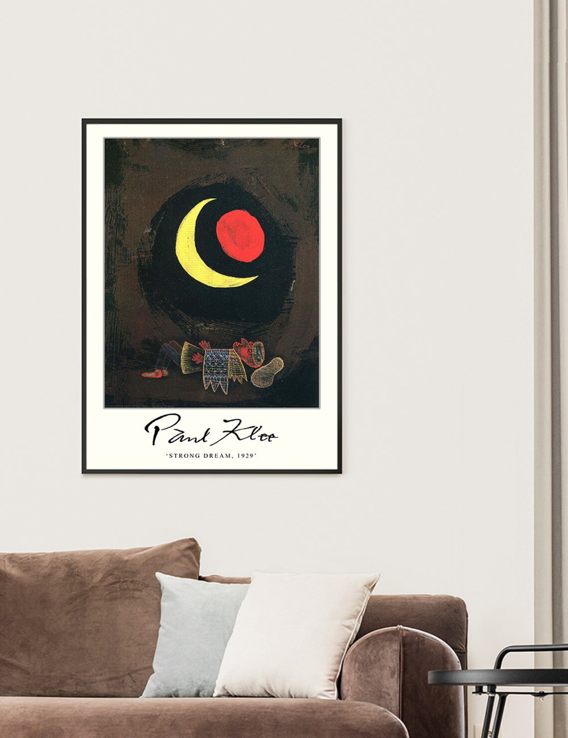 Paul Klee Exhibition Poster, Surrealist Modernism - Image 2