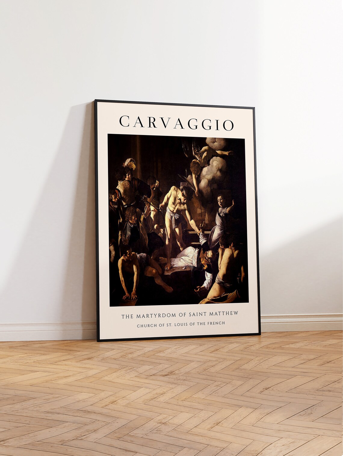 Caravaggio The Martyrdom Of Saint Matthew Art Print - Image 2