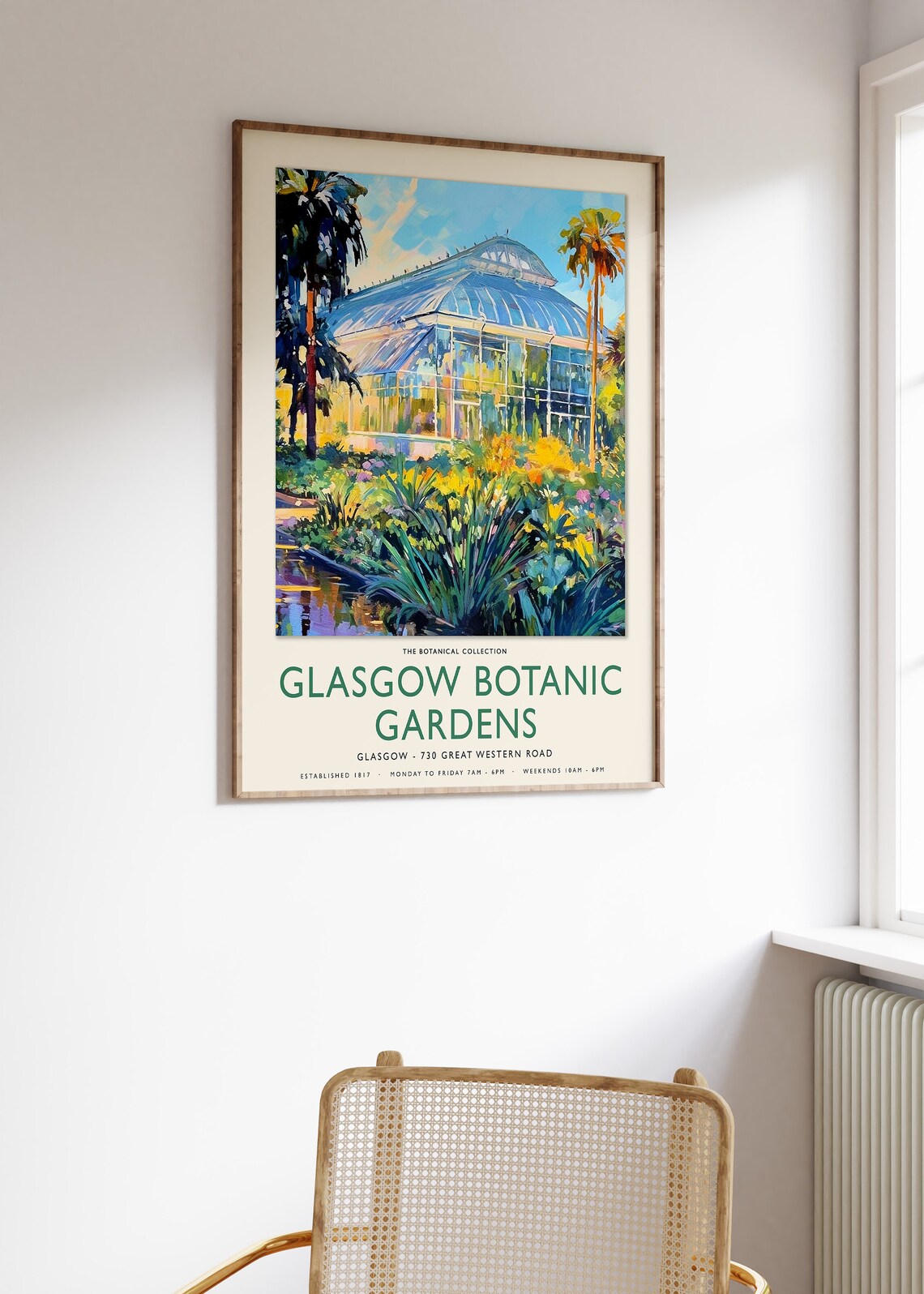 William Morris Glasgow Botanical Gardens Art Print - Image 3