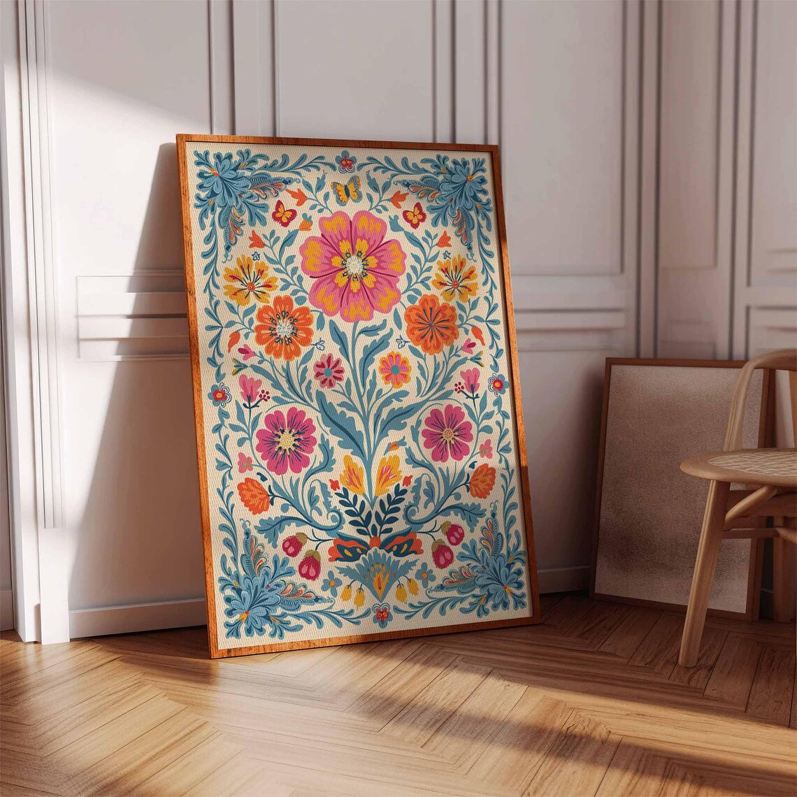 Mexican Traditional Latin Tropical Wall Art Print