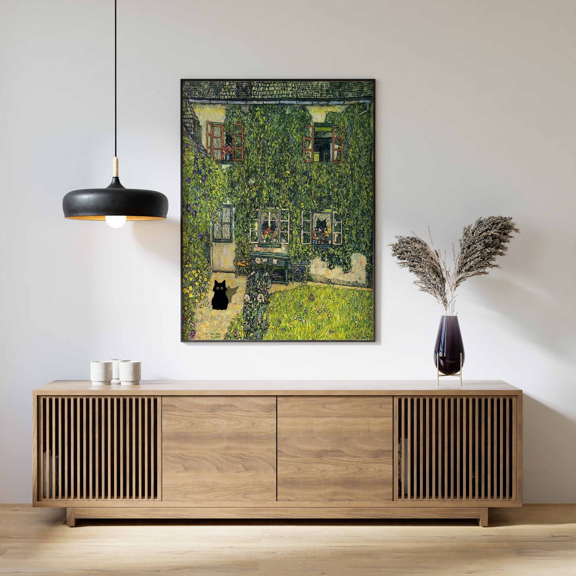 Gustav Klimt Cat Print, House Of Guardaboschi - Image 2