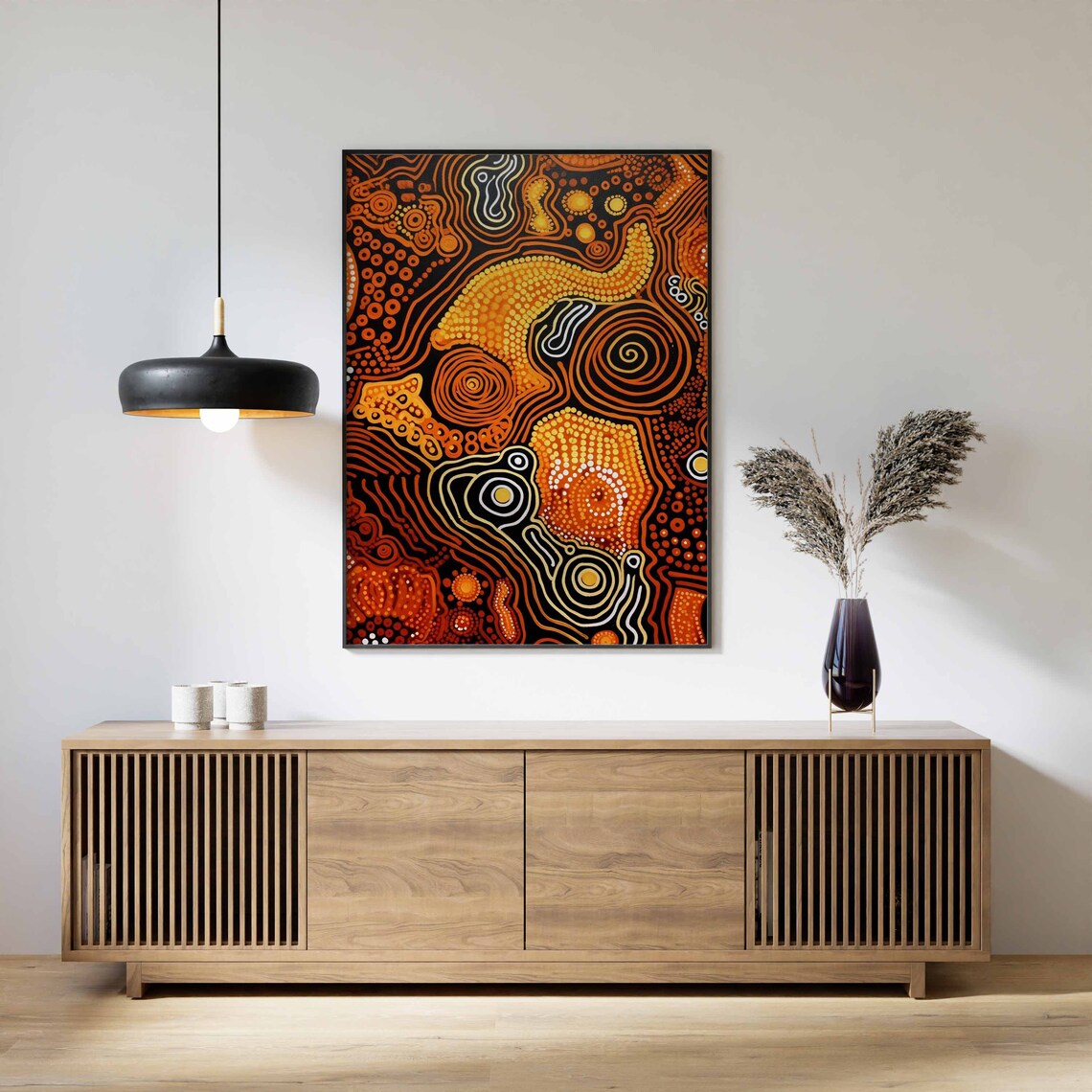 Aboriginal Cultural Wall Art, Australian Poster Print - Image 2