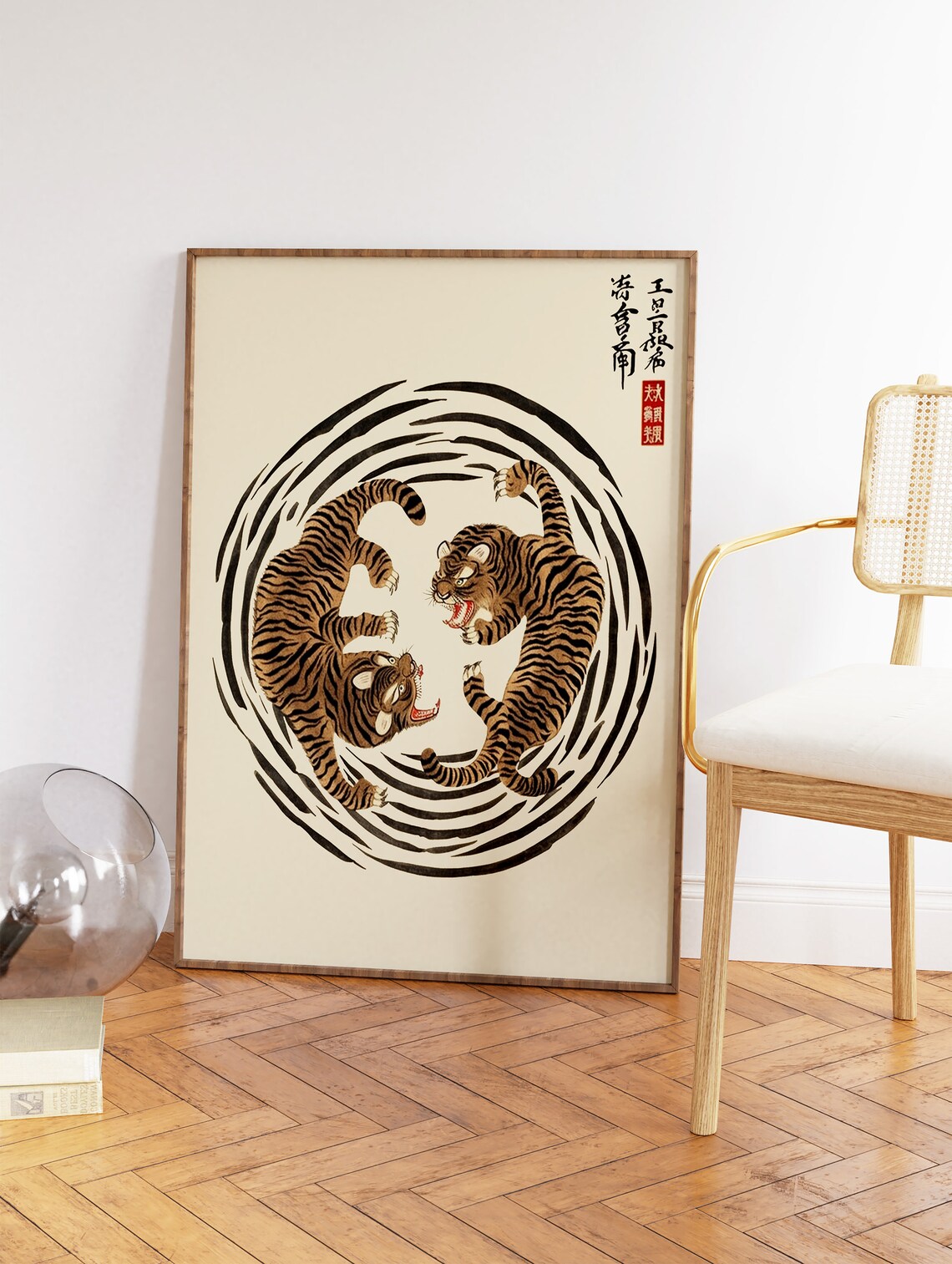 Japanese Tiger Vintage Poster by Taguchi Tomoki - Image 2