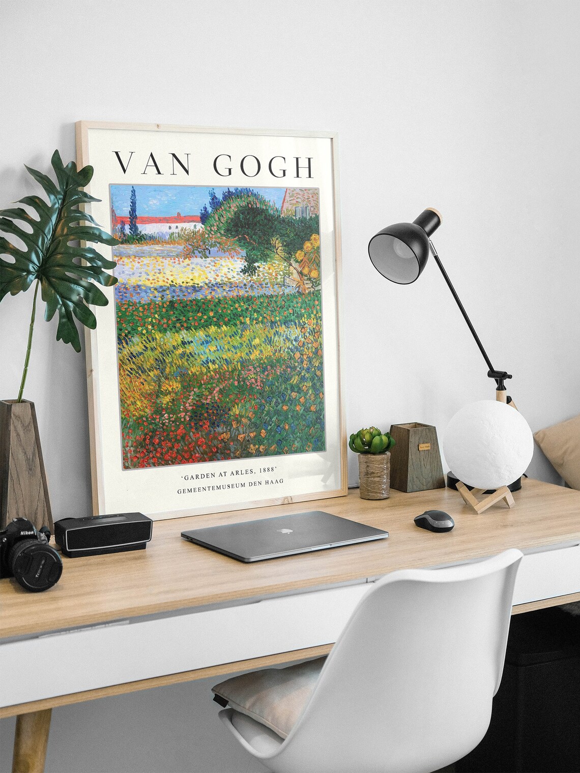 Van Gogh Garden At Arles Exhibition Art Print - Image 2