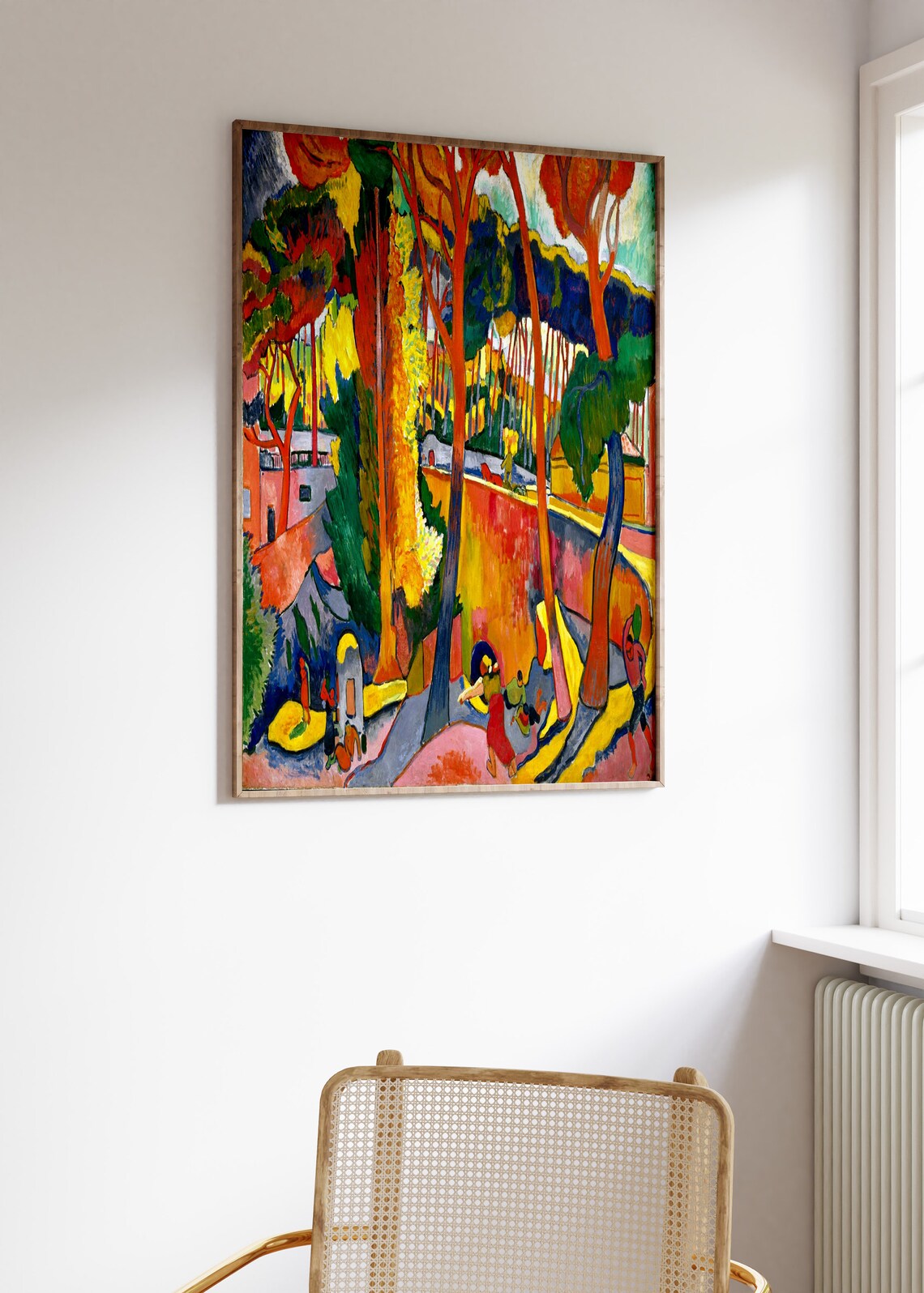 Andre Derain The Turning Road Fauvist Art Print - Image 3