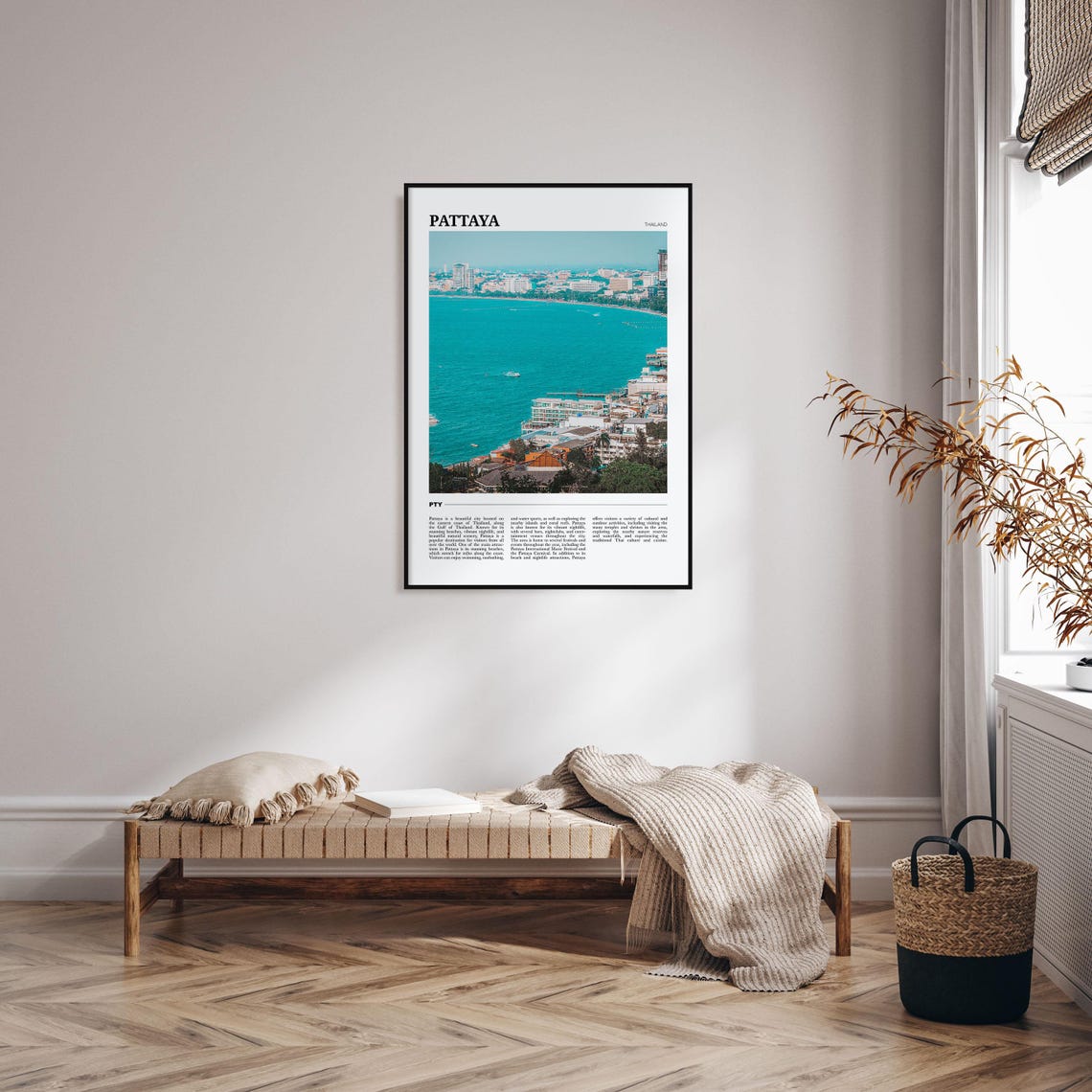Pattaya Travel Poster Pattaya Wall Art Pattaya Poster Print Pattaya Photo Pattaya Decor Thailand - Image 4