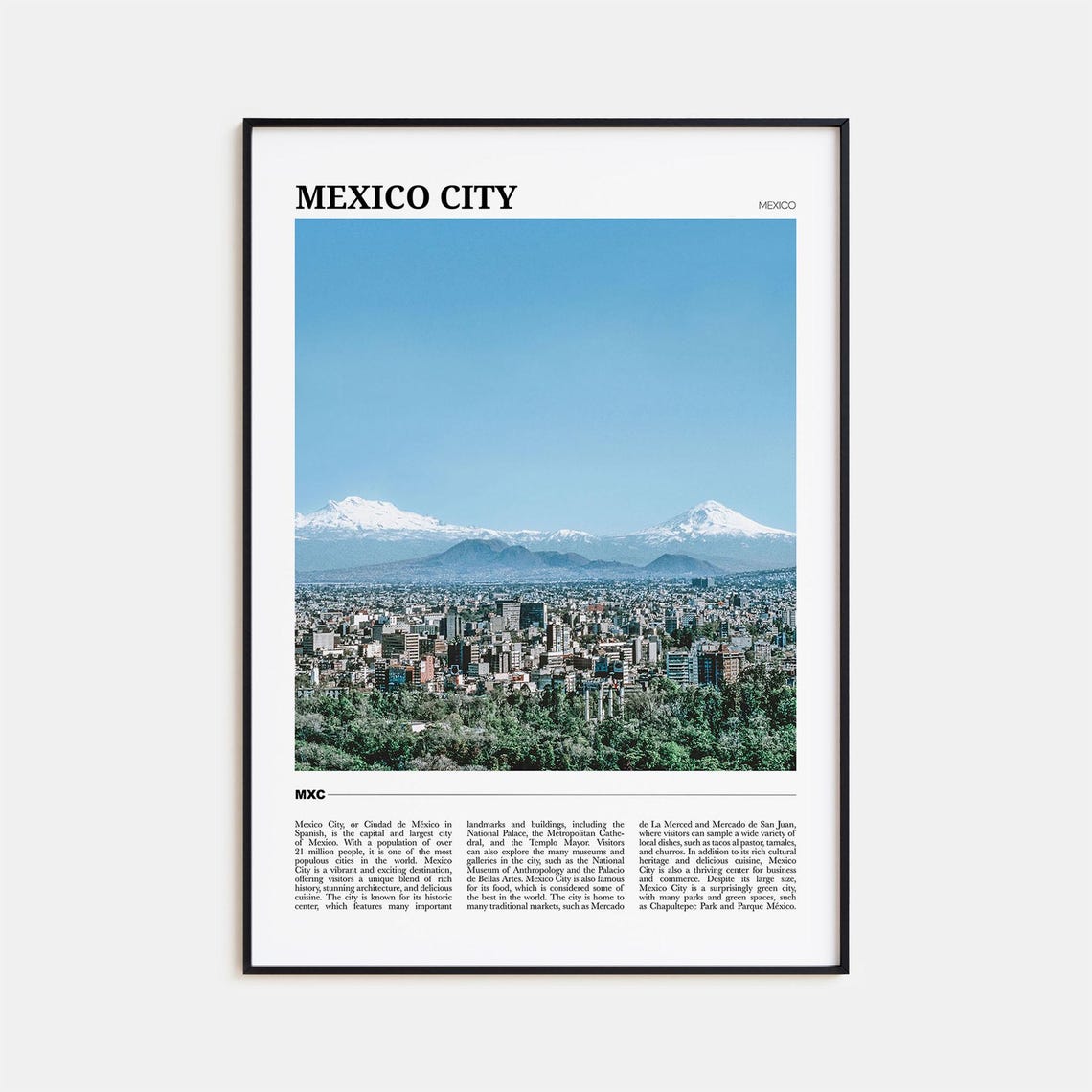 Mexico City Travel Poster No 2 Mexico City Wall Art Mexico City Poster Print Mexico City Photo Mexico City Decor Mexico