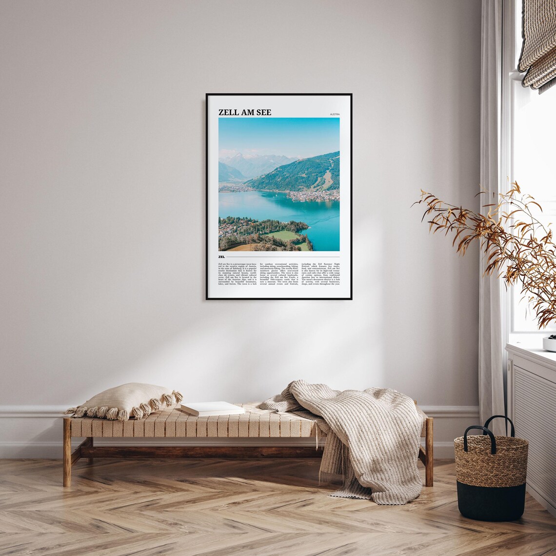 Zell Am See Travel Poster Zell Am See Wall Art Zell Am See Poster Print Zell Am See Photo Zell Am See Decor Austria - Image 4