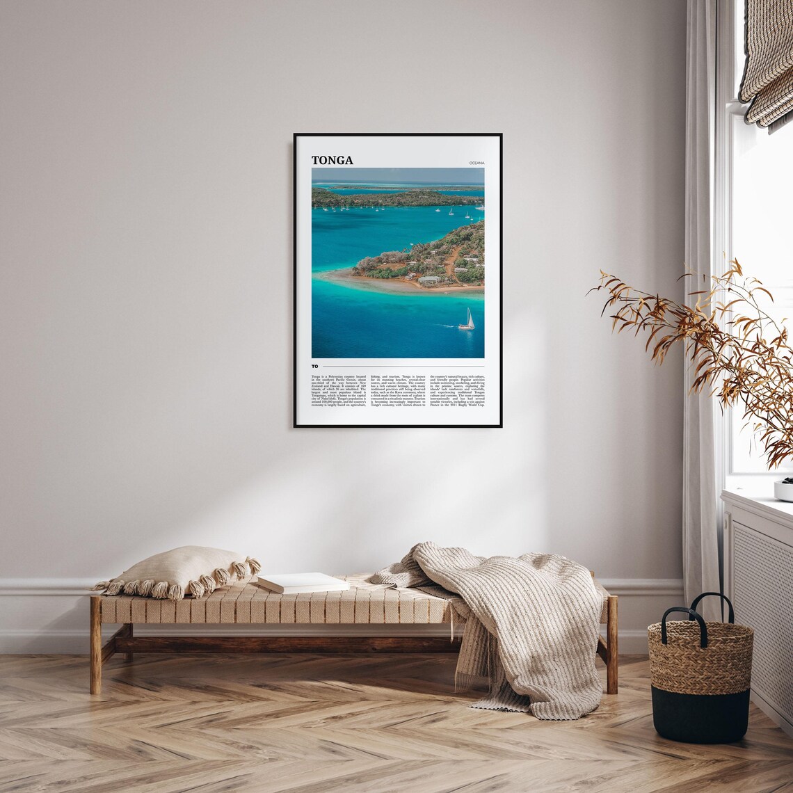 Tonga Travel Poster, Oceania Travel Poster - Image 4