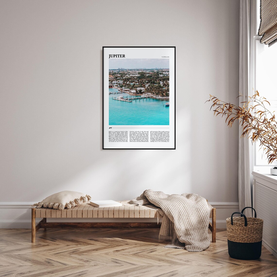 Jupiter Travel Poster, Florida USA Art Print - Image 4
