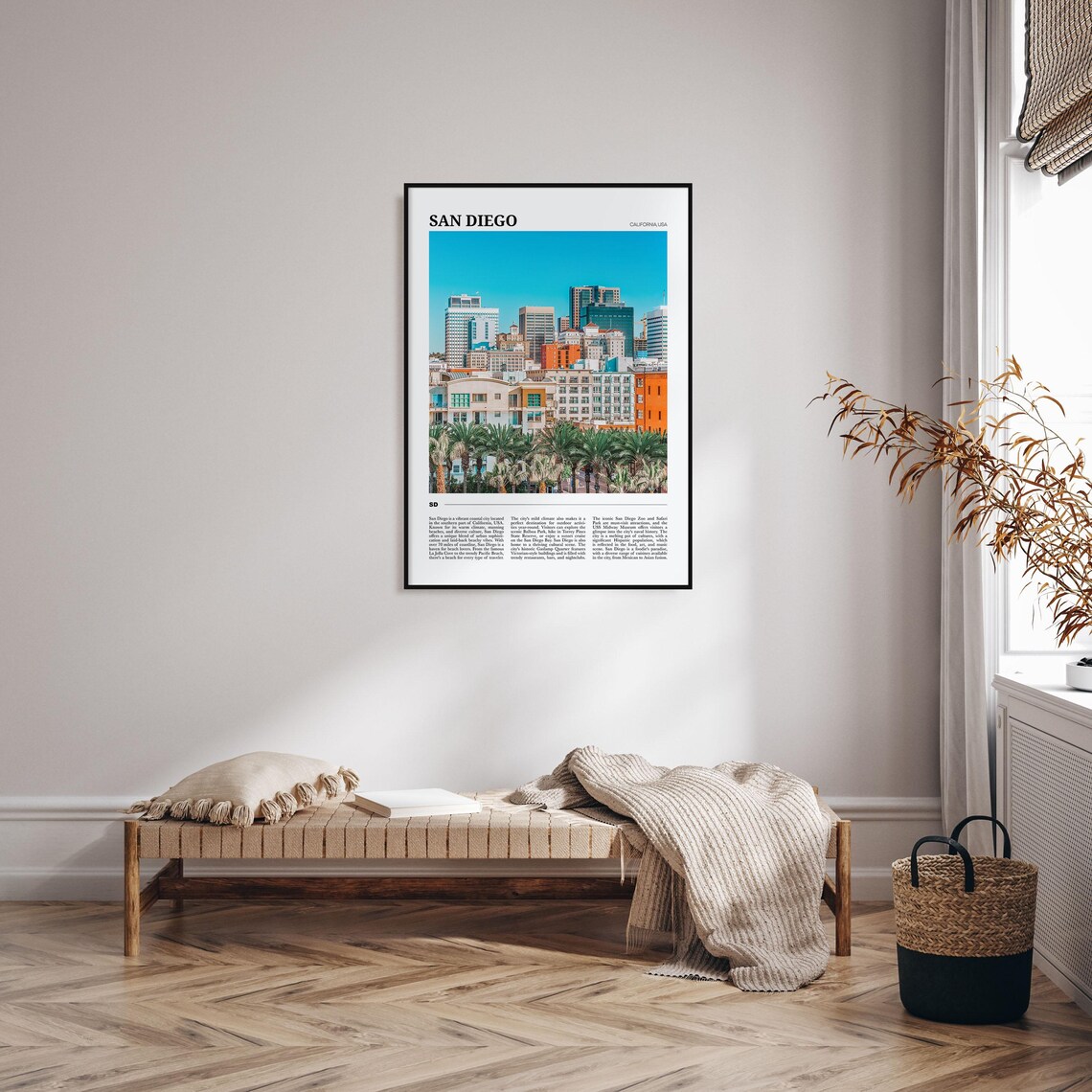 San Diego Travel Poster No 2, California Art Print - Image 4