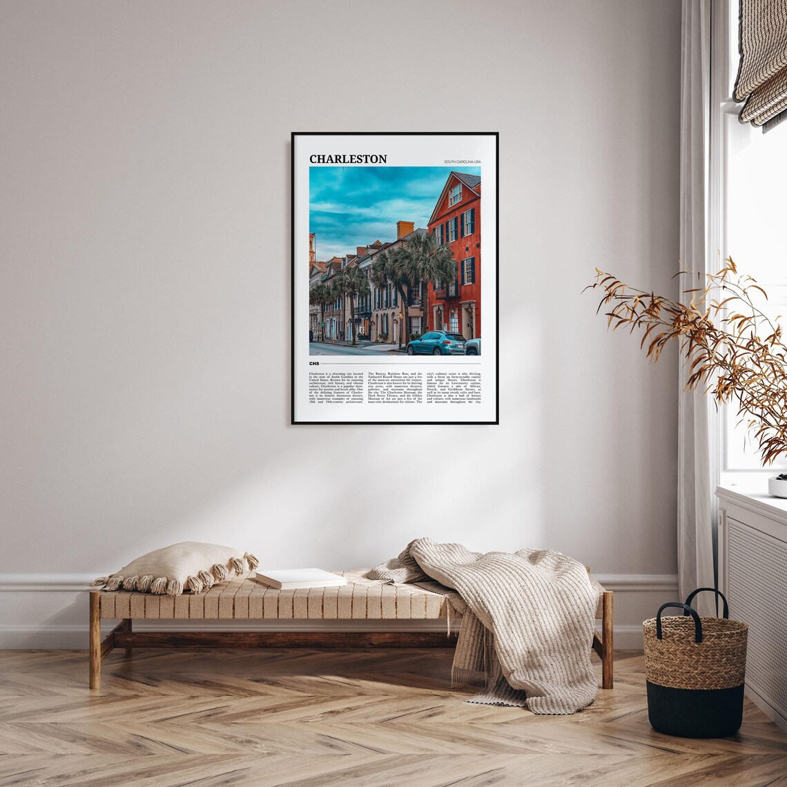 Charleston South Carolina Historic Street Travel Poster Photo Art - Image 4