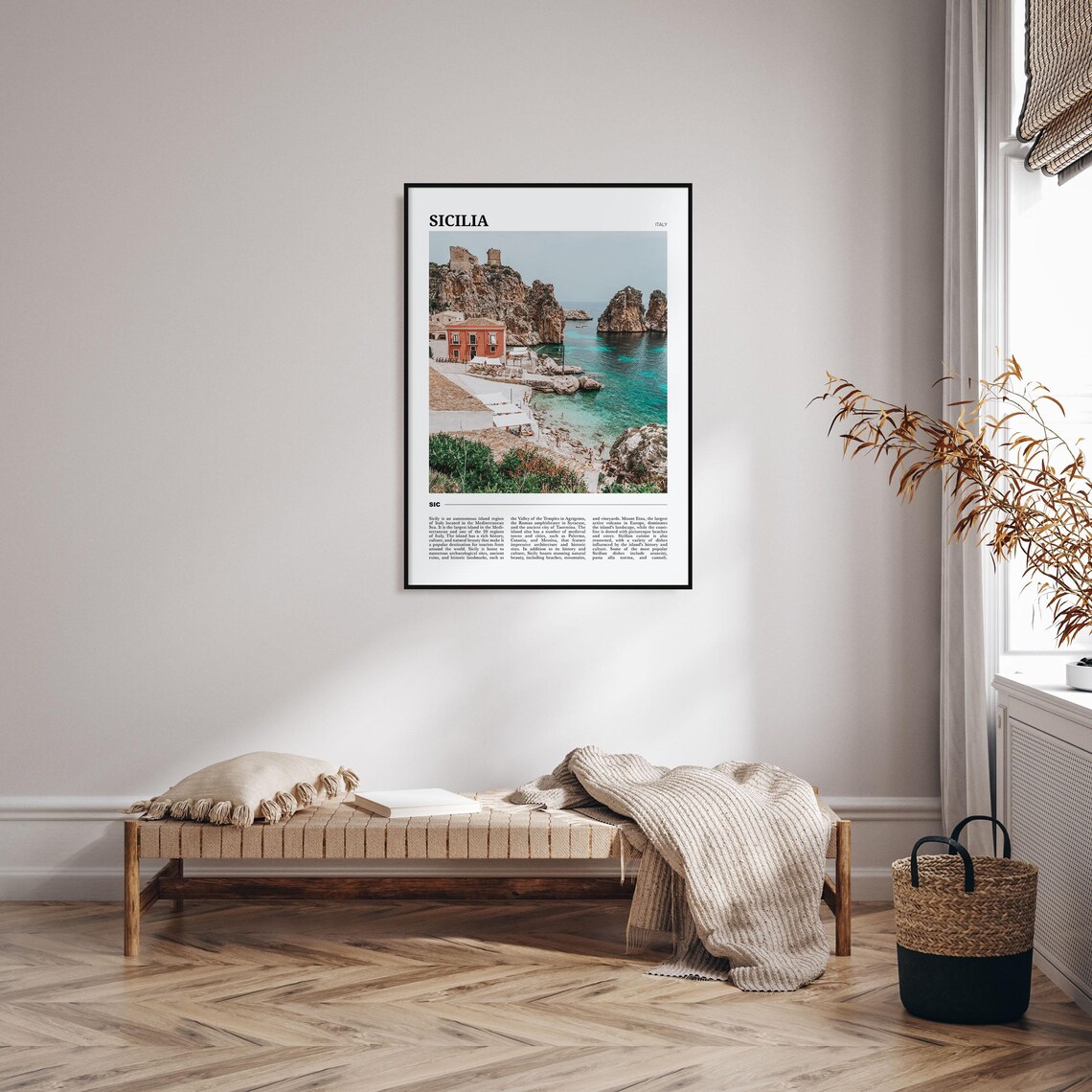 Sicilia Travel Poster, Italy Travel Wall Art - Image 4