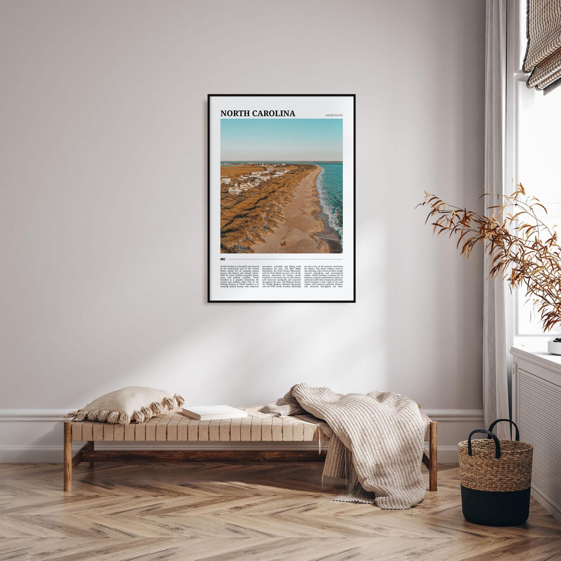 North Carolina Travel Poster No 2 North Carolina Wall Art North Carolina Poster Print North Carolina Photo North Carolina Decor Usa - Image 4