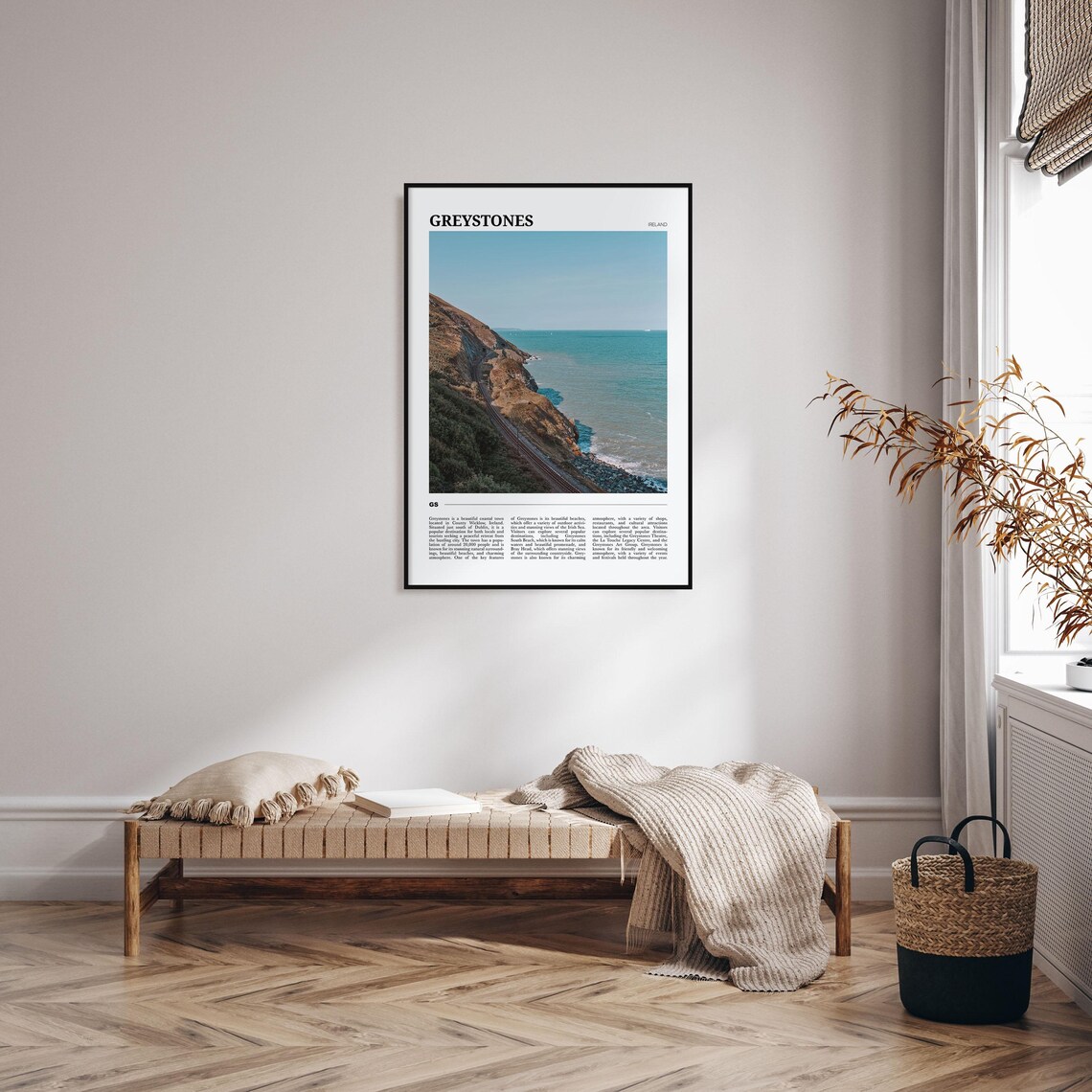 Greystones Travel Poster, Ireland Travel Poster - Image 4