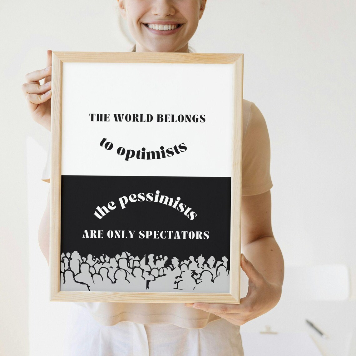 The World Belongs To Optimists, Positive Sayings - Image 3