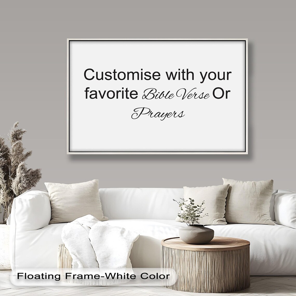 Custom Bible Verse Wooden Wall Art, Christian Gift - Image 4