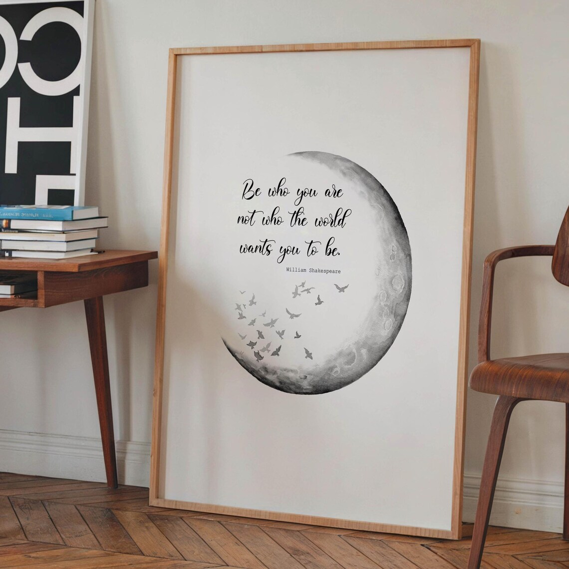 Shakespeare Quote Poster, Literary Motivation Print