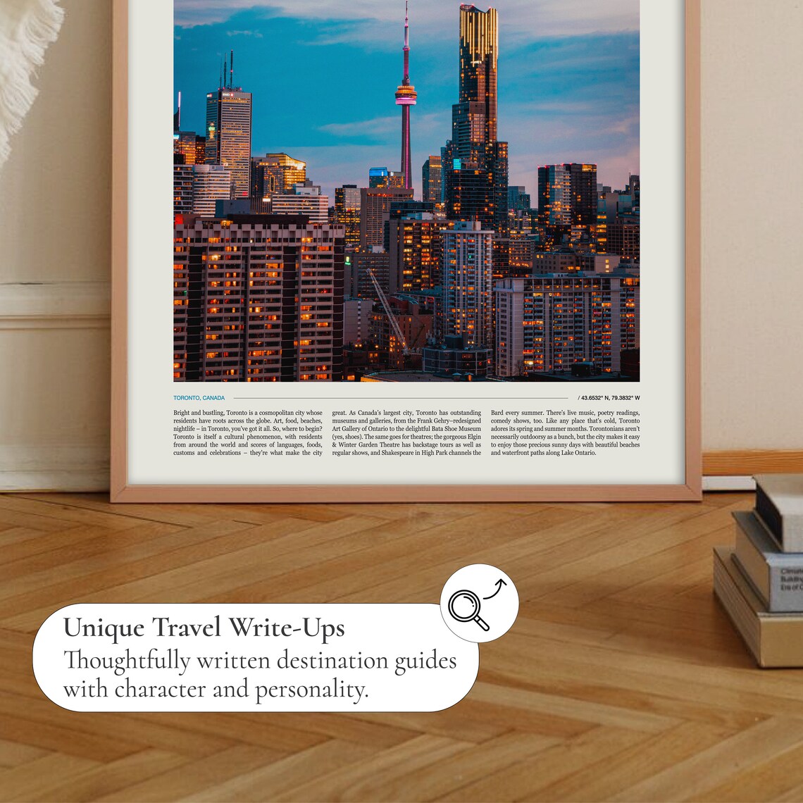 Toronto Travel Poster, Toronto Decor Art Print - Image 2