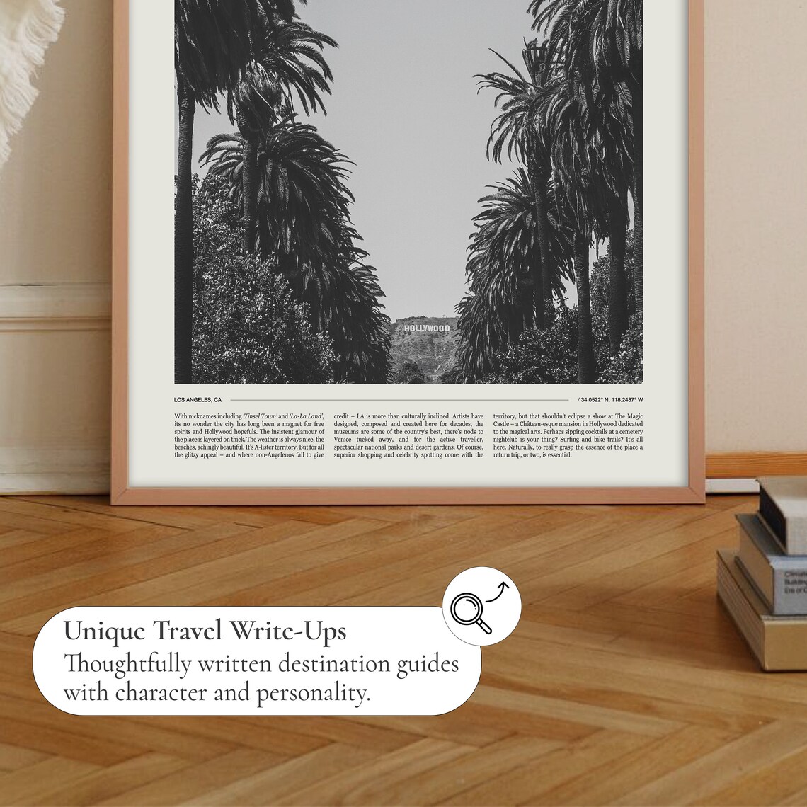 Los Angeles Poster Los Angeles Print Black And White Los Angeles Art Print La Poster Los Angeles Wall Art Los Angeles Artwork - Image 2